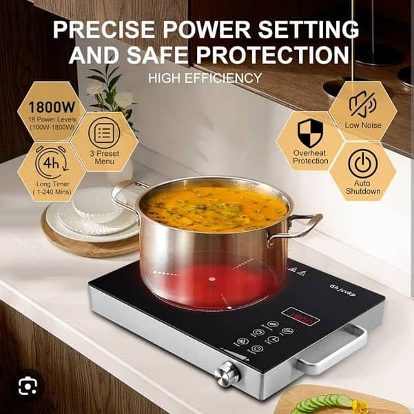 Raf Electric Infrared Hot Plate Effortless Cooking With Innovation 2