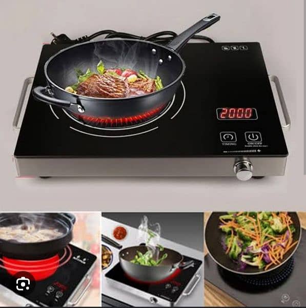 Raf Electric Infrared Hot Plate Effortless Cooking With Innovation 5