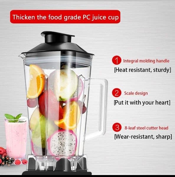 Silver Crest SC-1589 Multi-Functional High Speed Juicer Blender 2