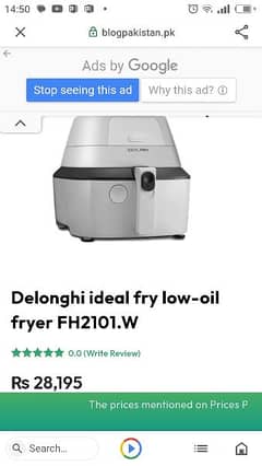 Air fryer almost new