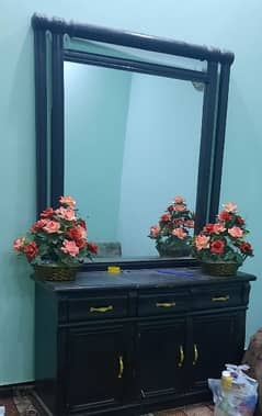 wooden dressing table