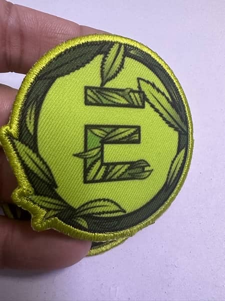 Patches Embroidery, Sublimation,, with Merrow border or  Velcro 8