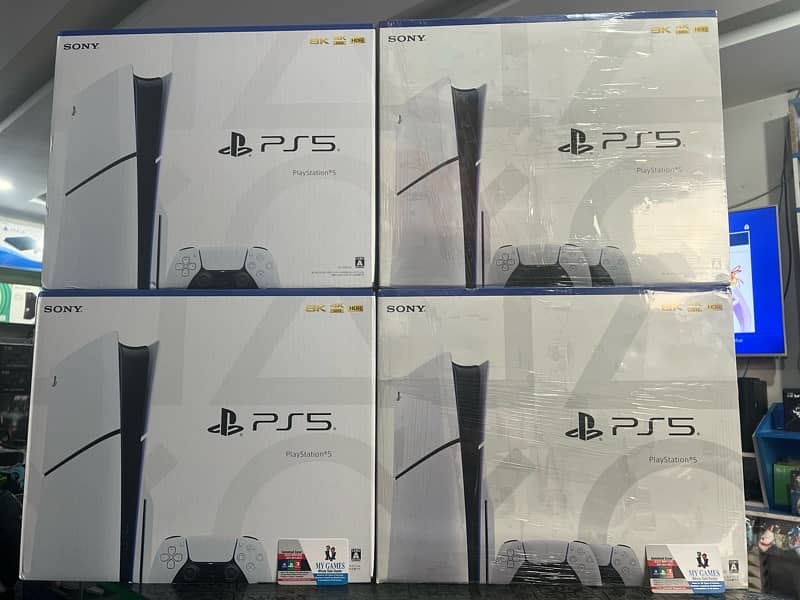 BRAND NEW PS5 SLIM  1TB DISK MODEL AT MY GAMES 0