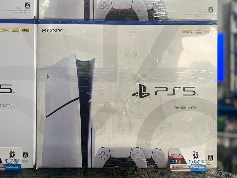 BRAND NEW PS5 SLIM  1TB DISK MODEL AT MY GAMES 1
