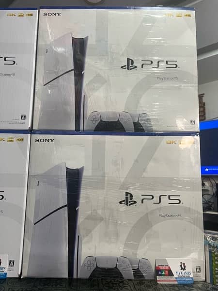 BRAND NEW PS5 SLIM  1TB DISK MODEL AT MY GAMES 2