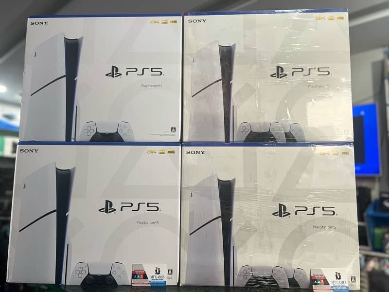 BRAND NEW PS5 SLIM  1TB DISK MODEL AT MY GAMES 3