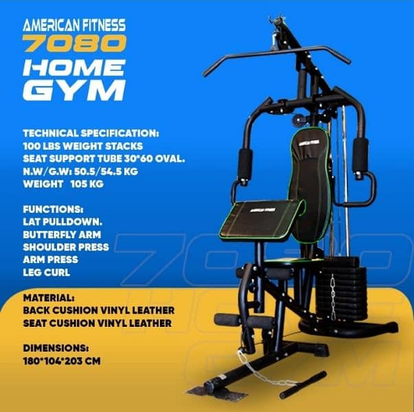 MULTI GYM/TREADMILL/ELEPTICAL/EXERCISE BIKE 0