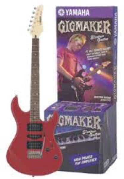 Yamaha Gigmaker ERG121 Electric Guitar box pack 2