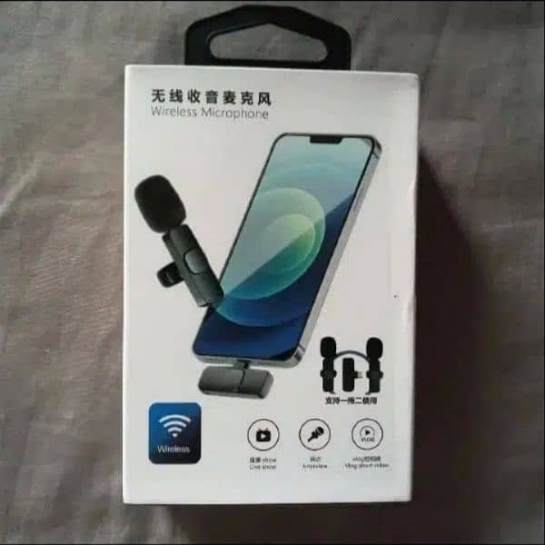 Wireless Microphone For Android And IPhone 0