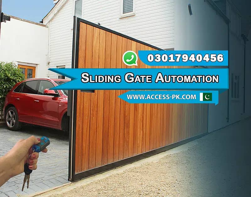 Remote Controlled Sliding Gate / Automatic Sliding Glass 2