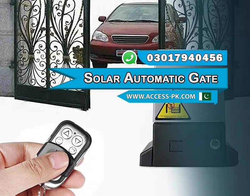 Remote Controlled Sliding Gate / Automatic Sliding Glass 3