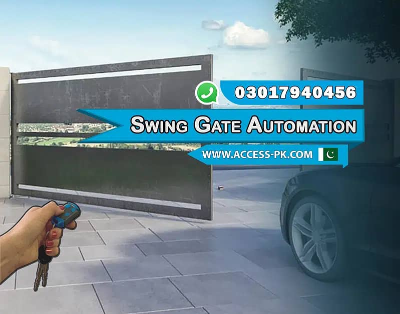 Remote Controlled Sliding Gate / Automatic Sliding Glass 4
