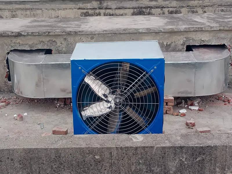 Industrial Evaporative Duct Cooler for Halls 11
