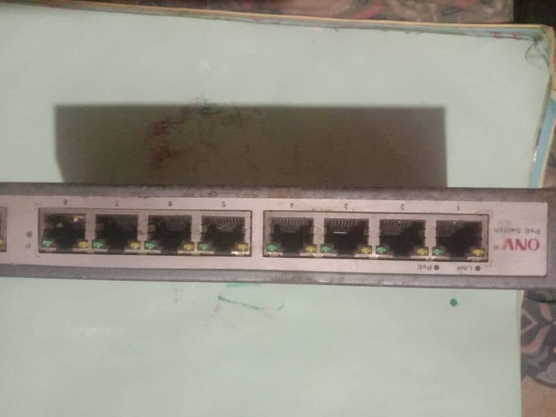 1 POE switch 8 port 3