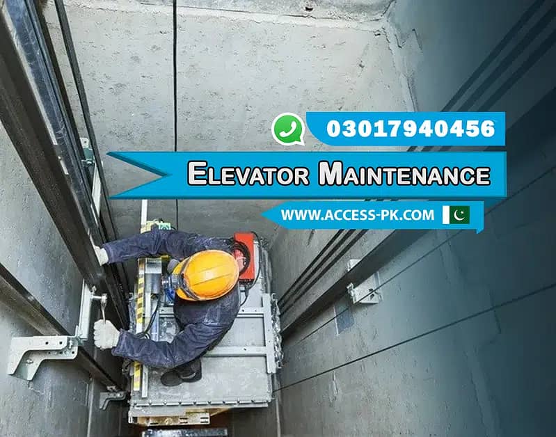 Hydraulic lift Maintenance, repairing, installation and Elevator parts 8