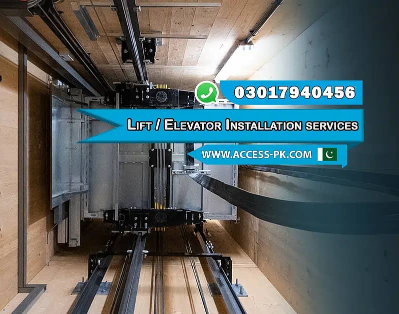 Hydraulic lift Maintenance, repairing, installation and Elevator parts 15