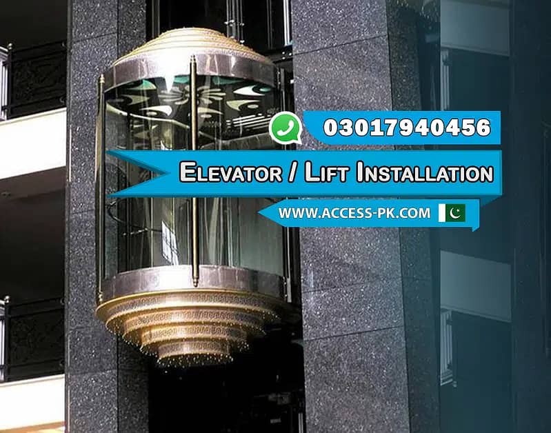 Home Glass Elevator / Lift installation and Repairing Services 6