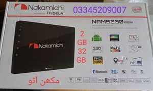 Nakamichi Android screen 9" 10" 2 GB 32 GB (Delivery All Pakistan)