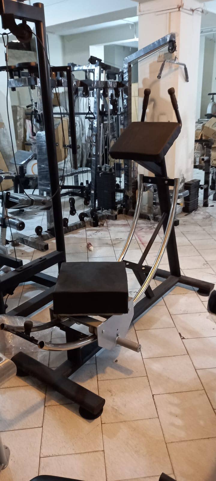 multi functional machine dumbbell gym setup treadmill elliptical plate 2