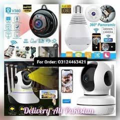 v380 Wifi Camera Cctv Security hd indoor outdoor 360 panoramic view