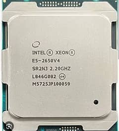 xeon 2650v4 processors pair 12 core processor
