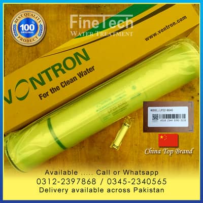 VONTRON (China) Original RO Membrane 4x40 & 8x40