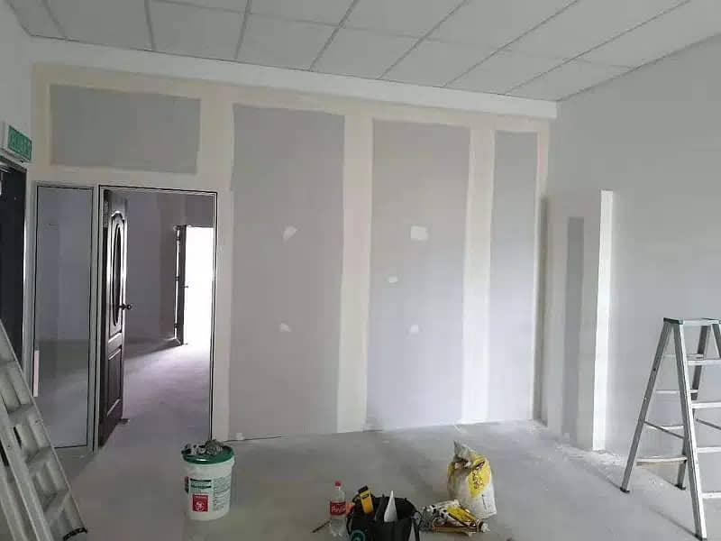 Gypsum Dry Wall Partition / Cemented fiber partitions / False ceiling 5