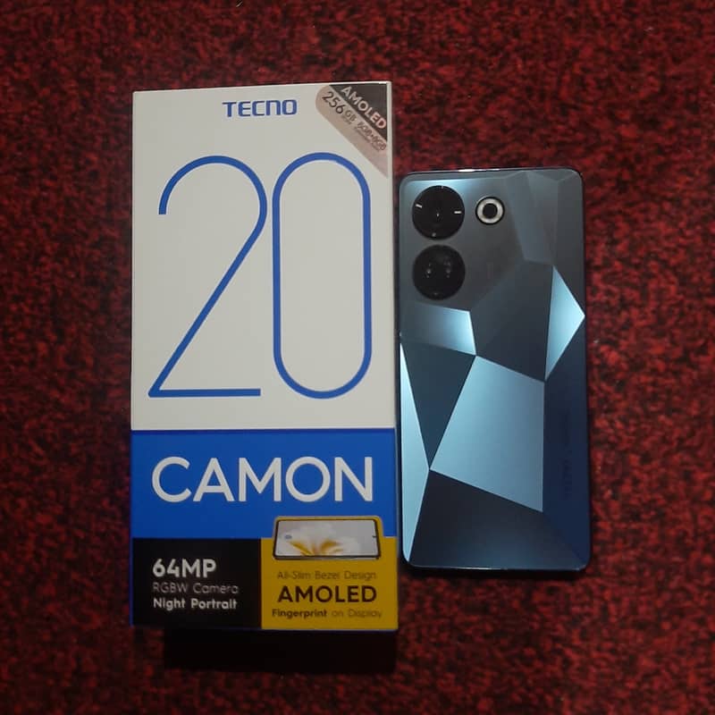 TECNO Camon 20 | 8 GB + 256 GB | PTA Approved - Mobile Phones - 1080939036