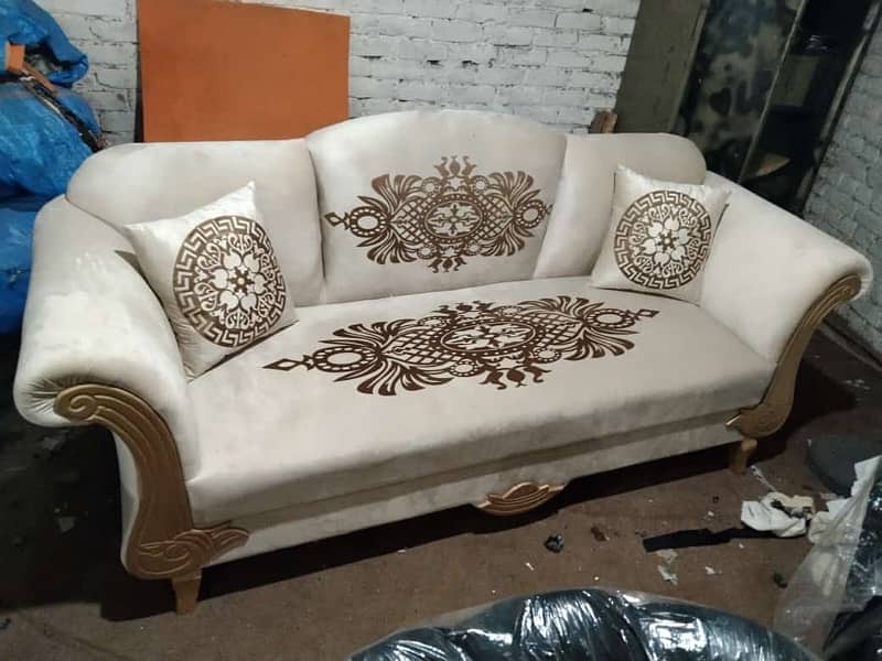 Sofa 5 setar ,Corner Sofa,5 Seater Sofa / Puffy Set - Setty 17