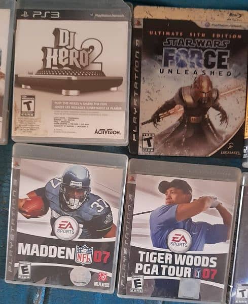 PS3 Games CDs 4