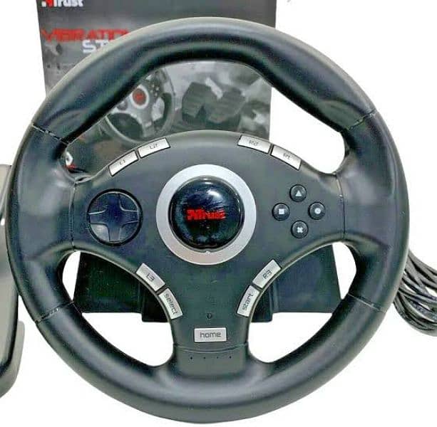 Gaming Steering Wheel For PC / Playstation 6
