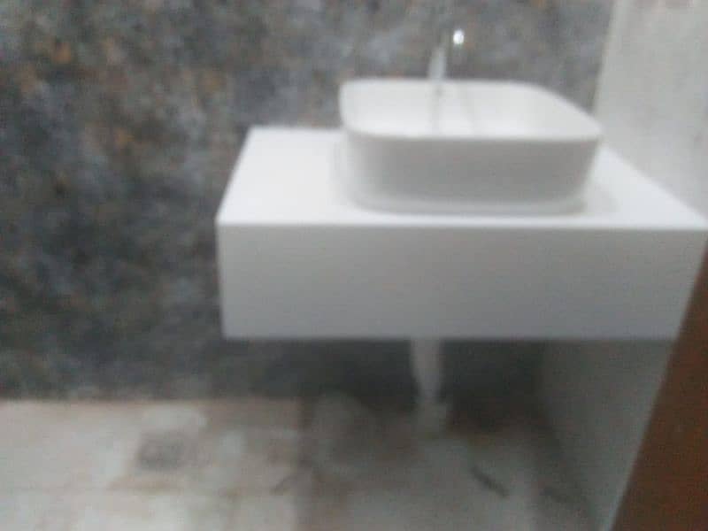 Corian countertops bathroom vanity 11