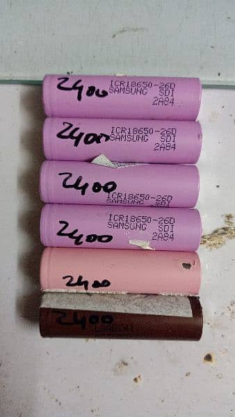 18650 Rechargeable lithium cells 3.7v 3