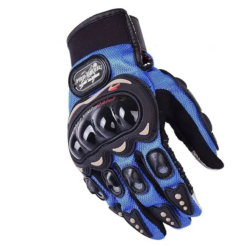 Biker Gloves - Motorcycle Riding Imported Pro Biker Gloves (Washable) 2