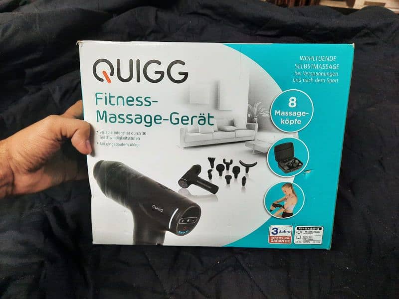 Quigg Germany Massager & Fitness Gun (battery opperated) 6