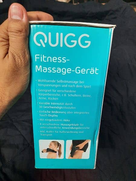 Quigg Germany Massager & Fitness Gun (battery opperated) 7