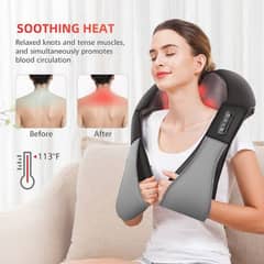 Neck and Shoulder kneading massager and fitness