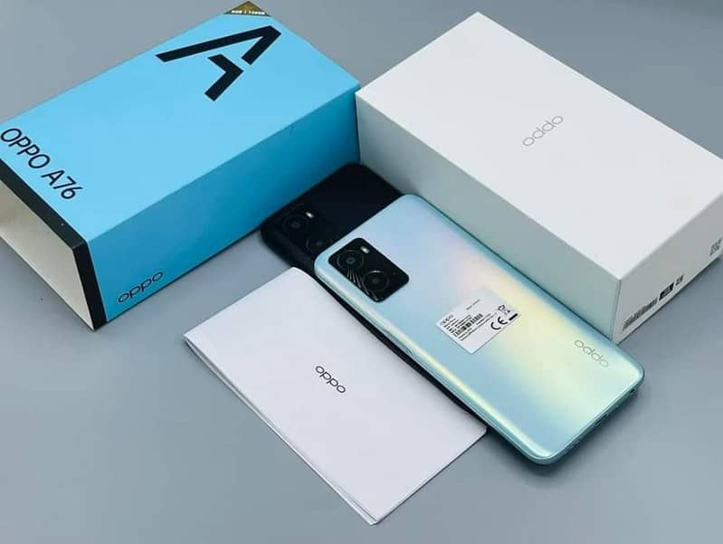 OPPO A76  Mobile For Sale 2