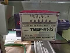 TMEF-H612 Tajima Embroidery Machine