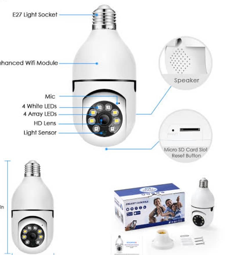 HD CCTV Wifi Camera Brand New 2