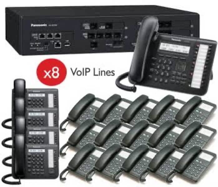 Panasonic ns500 ip telephone exchange office pabx intercom system 0