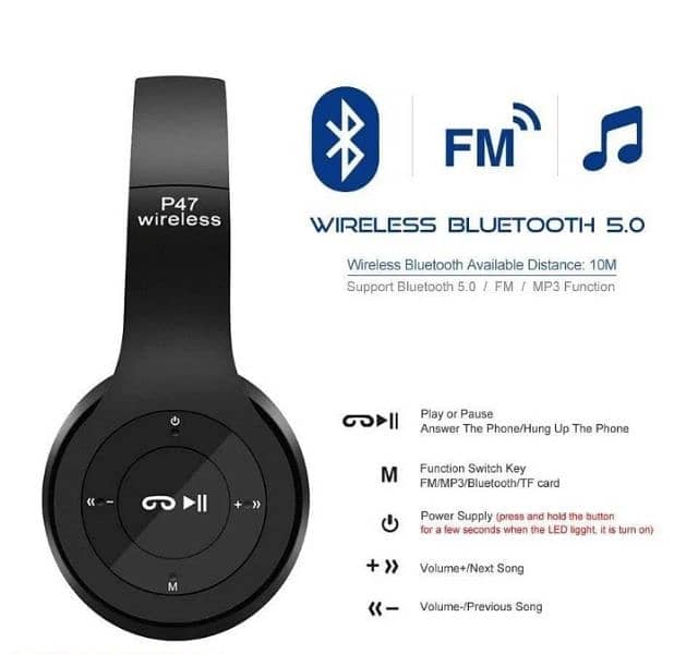 Professional Gaming Wireless Headset with Delivery over Pakistan 2