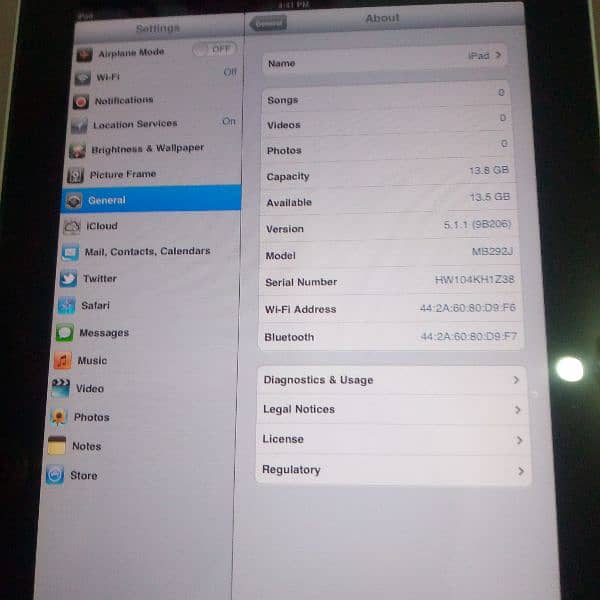 Apple ipad 2 16 gb working ok 2