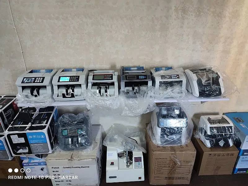 cash counting Mix note counting packet counting with fake detection SM 7
