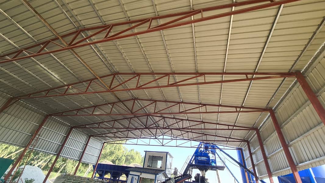 Heavy sheds warehouse and iron structure container 0