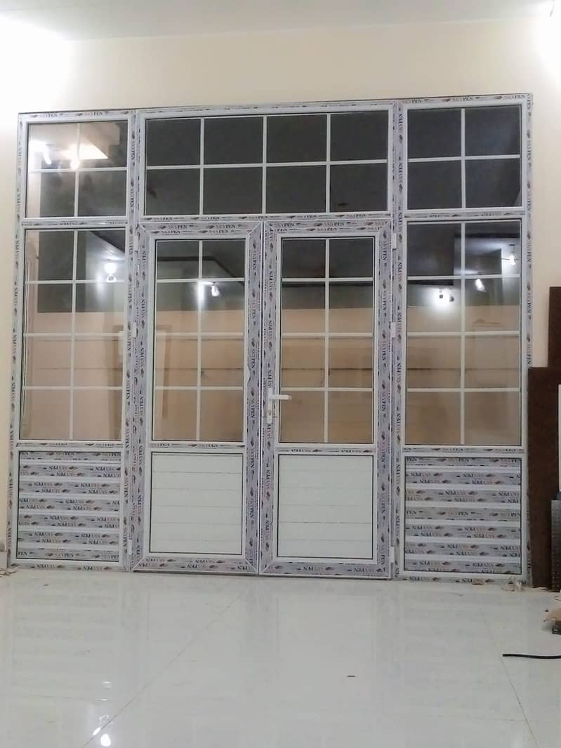 upvc window and door system and almunium and glass work 0