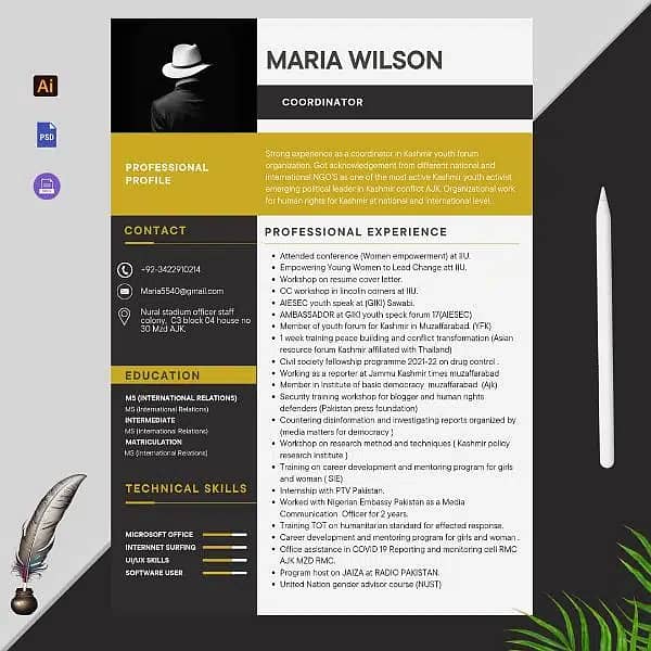 Writing CV, Resume, CV Maker - CV Designer Professional - Cover Letter 9