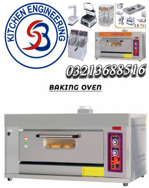 Commercial baking oven pizza & bakery's food product/All equipment ava 0