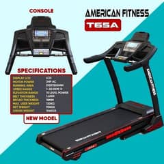 American Fitness Treadmill AC 3 HP Fitness Machine & GYM EQUIPMENT