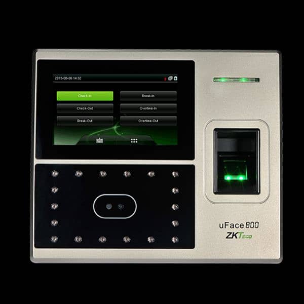 zkteco zkt biometric handle door lock attendance machine 3